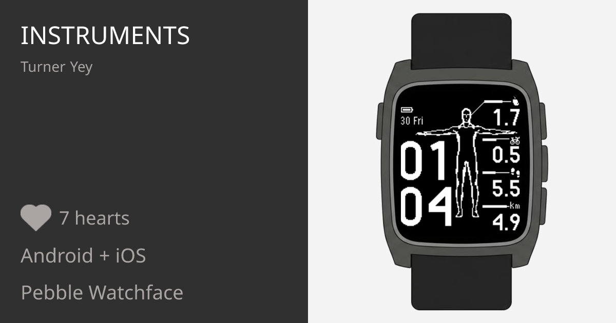 Instruments - Pebble Appstore